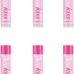 Avon Dew Kiss Lip Dew Lip Balm 6 Pack Set Moisturizing Lip Care