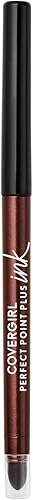 COVERGIRL Perfect Point Plus Ink Gel Eye Pencil in Dazzling Burgundy 295 Vegan Formula