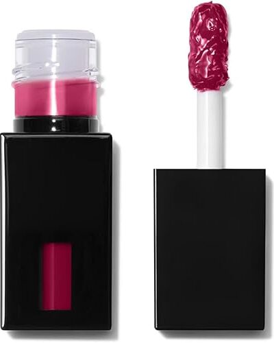 e.l.f. Lip Stain, Fiery Red, Sheer Pop of Color, Long-Wear, Glossy Finish