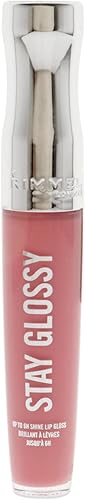 Rimmel Stay Glossy Lip Gloss 150 Claridge's Ruby Non-Sticky Lightweight Shine