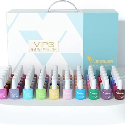 VIP4 + VIP3 Gel Nail Polish Set - 12 Colors Nail Art Manicure
