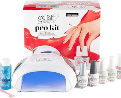 Gelish Pro Kit with LED Light - Complete DIY Gel Nail Set