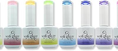 Sofiglaze Fizzy Glass Series 2023 Gel Nail Polish Set of 8