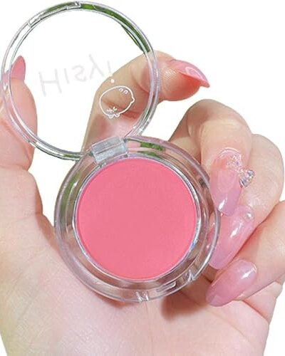 Girl Matte Blush Peach Cream Makeup Orange Pink Blush Palette Cheek Contour Blush Tint Rouge Cheek Cosmetics Blusher Red
