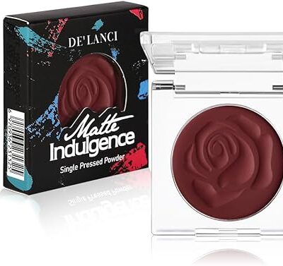 Burgundy Eyeshadow Palette, Elegant Red Shades, Long-Lasting Waterproof Makeup