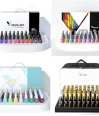 VENALISA 4 Set VIP Gel Nail Polish Kit 120PCS Whole Colors