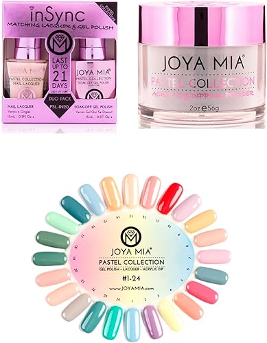 JOYA MIA 3in1 Dipping Powder & Gel Polish & Lacquer Set