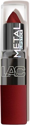 L.A. COLORS Metal Lipstick in Ruby Slippers CML567 - Shimmery Vibrant Red Shade