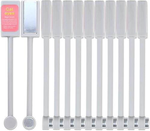 Dual End Magnetic Nail Art Wand for 3D Cat Eye UV Gel Polish Effect