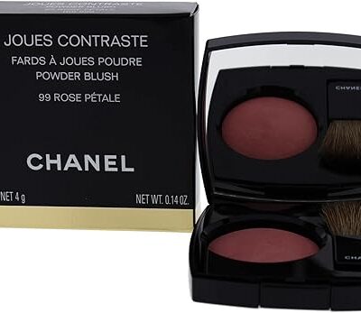 Chanel Joues Contraste Powder Blush #99 Rose Petale 0.14oz Women's Blush