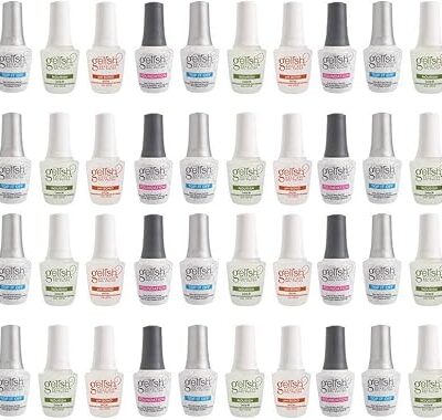 Gelish Fantastic 4 Soak Off Gel Nail Polish Kit 12 Pack