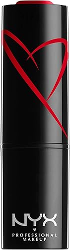 NYX Shout Loud Satin Lipstick in The Best (True Red) with Shea Butter