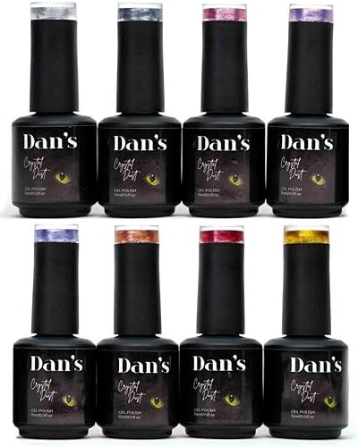 Cat Eye Magnetic Gel Nail Polish Set with 8 Colors & Magnet Stick Manicure Kit