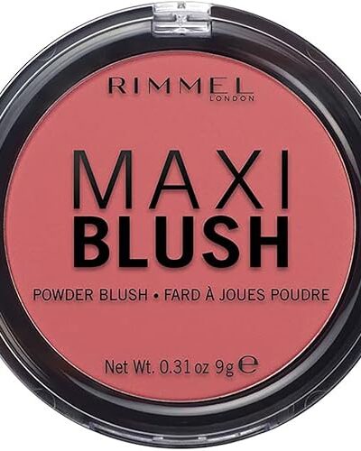 Rimmel London Maxi Blush Powder 003 Wild Card Lightweight Highly Pigmented