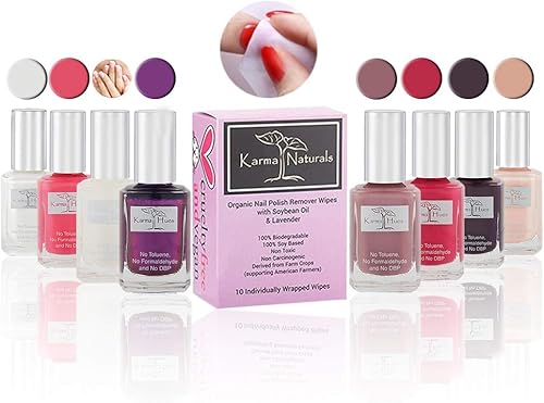 Christmas Nail Polish Dream Nails Vegan Cruelty-Free Set of 9