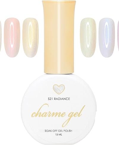 Daily Charme Pearl Shimmer Gel Nail Polish 6 Colors Set 15ml UV Led Soak Off Manicure