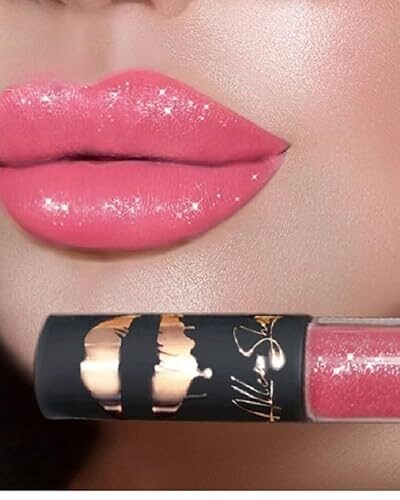 Allen Shaw 12 Color Lip Gloss Set Sparkling Matte Lipstick Red Glaze Valentine's Day Gift Set