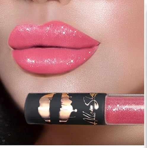 Allen Shaw 12 Color Lip Gloss Set Sparkling Matte Lipstick Red Glaze Valentine's Day Gift Set