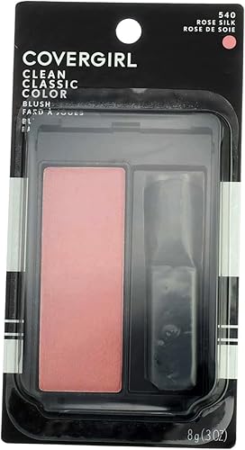 CoverGirl Classic Color Blush, Rose Silk 540, 0.3 oz, Pack of 5