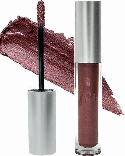 Red Garnet Shimmer Metallic Eyeshadow & Eyeliner, Cruelty-Free & Vegan Friendly Makeup