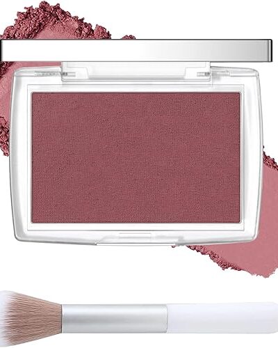 Powder Blush Palette for Natural Cheeks Glow,  Long Lasting Face Enhancing Colors