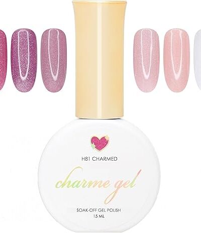 Daily Charme Charme Gel Original Holo Jelly Collection - 6 Colors UV Led Gel Nail Polish