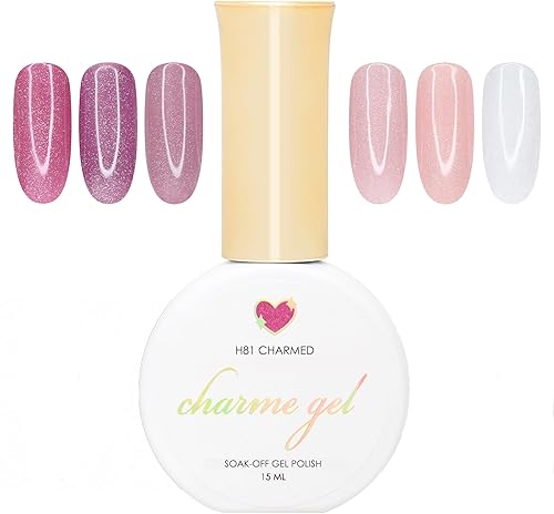 Daily Charme Charme Gel Original Holo Jelly Collection - 6 Colors UV Led Gel Nail Polish