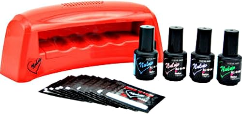 All-in-One Gel Nail Polish Kit 4 Colors Set