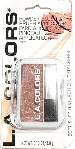 L.A Colors Professional Series Blush Applicator BSB331 Peach Rose 0.13oz