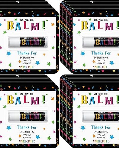 Teacher Appreciation Gifts Bulk Lip Balms 120 Pack Staff Thank You Gifts