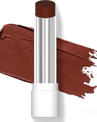 Wet n Wild Rose Comforting Glossy Lipstick Dark Red Pecan Glaze Review & Shade Match