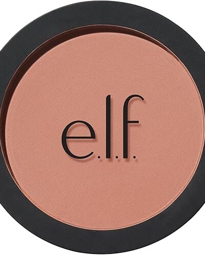 e.l.f. Primer-Infused Blush for Long-Wear, Matte Finish, Vegan & Cruelty-Free