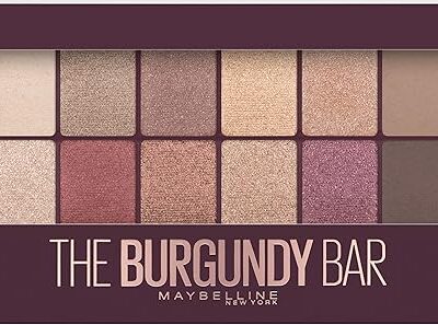 Maybelline The Burgundy Bar Eyeshadow Palette Review & Price