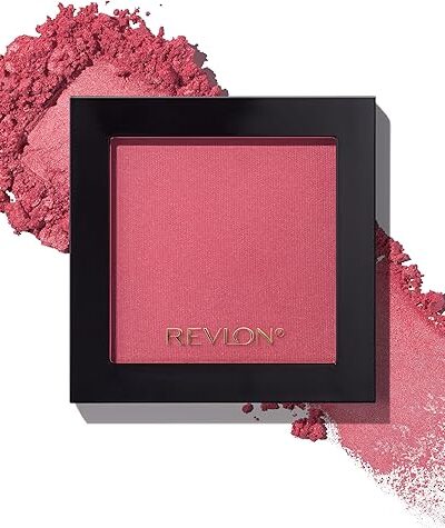 Revlon Powder Blush, Very Berry, 0.17 oz, Buildable Color, Smooth Finish