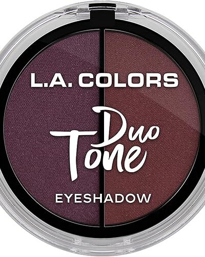 L.A. COLORS Duo Tone Eyeshadow in Merlot CES263 - Eyeshadows - Makeup